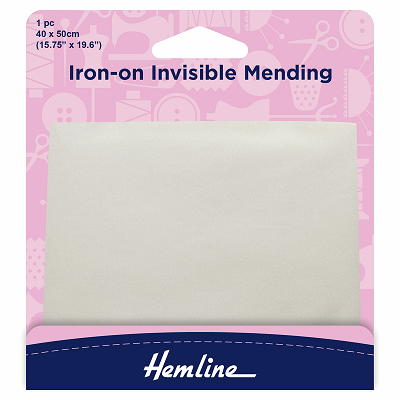 H699.1 Iron-On Invisible Mending: 40 x 50cm..